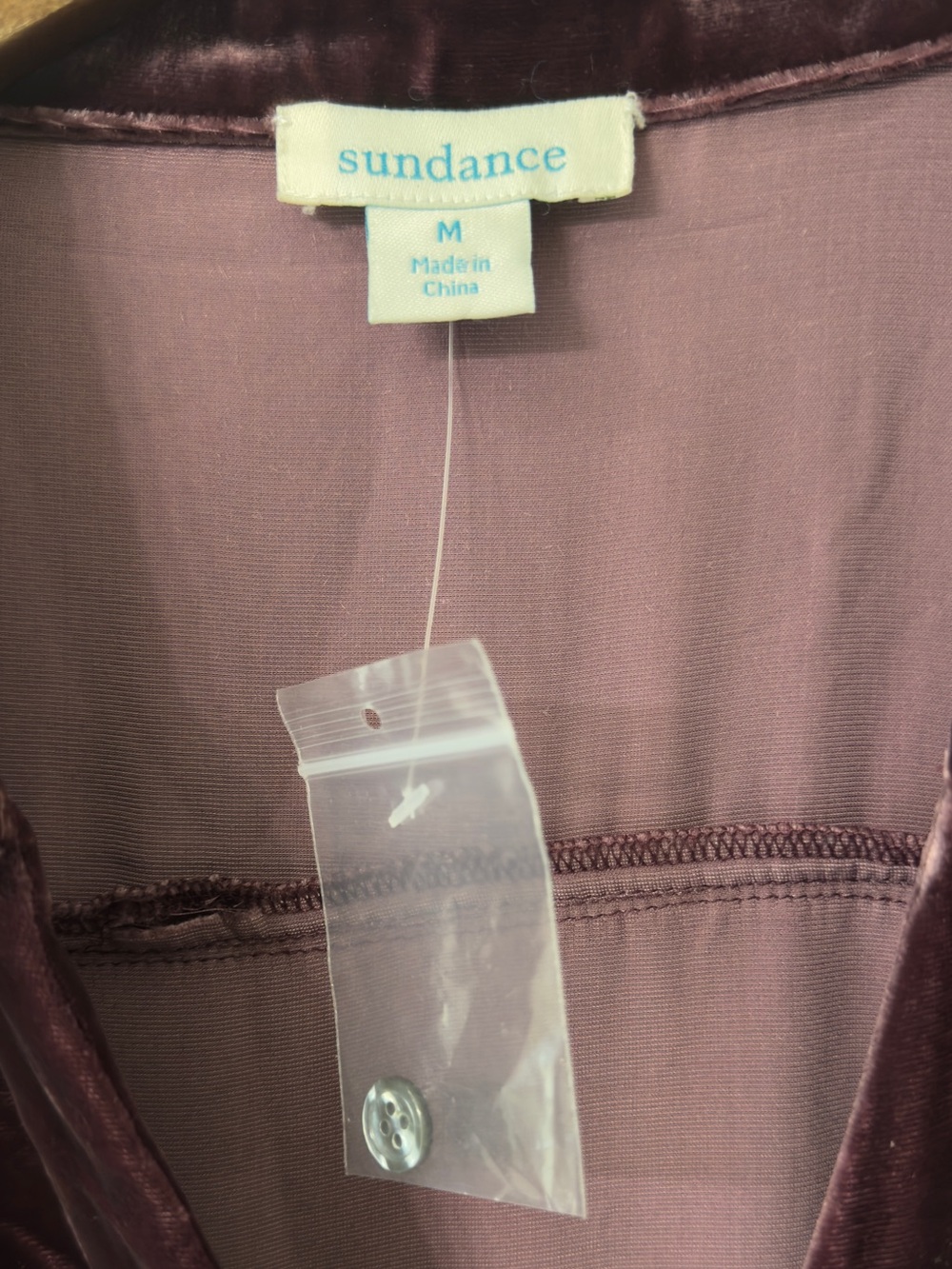 Sundance Velvet Shift Dress in Deep Plum fall winter - Picture 2 of 6